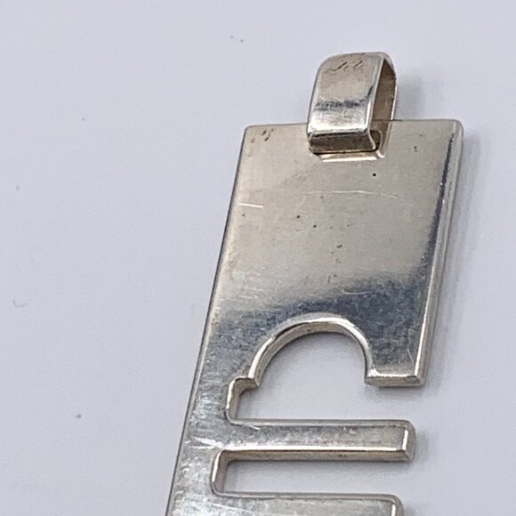 Authentic GUCCI Silver 925 Libra Pendant - Picture 8 of 9